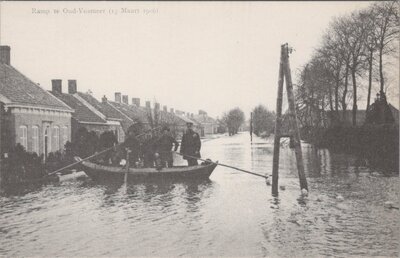 OUD-VOSSEMEER - Ramp te Oud-Vossemeer (13 Maart 1906)