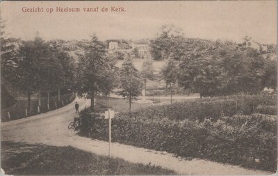 HEELSUM - Gezicht op Heelsum vanaf de Kerk