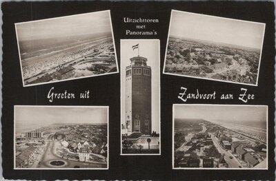 ZANDVOORT - Meerluik Groeten uit Zandvoort aan Zee