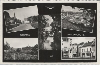 VALKENBURG (L.) - Meerluik Groeten uit Valkenburg