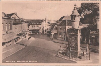 VALKENBURG - Monument en vergezicht