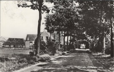 HUYBERGEN - Groeten uit Huybergen, Hollandse weg