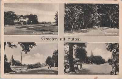 PUTTEN - Meerluik Groeten uit Putten