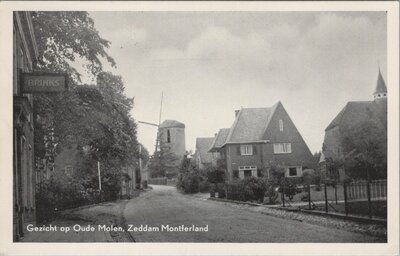 ZEDDAM MONTFERLAND - Gezicht op Oude Molen