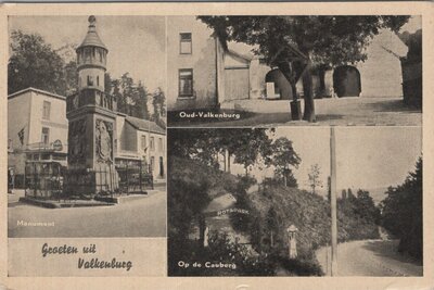 VALKENBURG - Meerluik Groeten uit Valkenburg