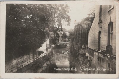 VALKENBURG (L.) - venetiaans Geulgezicht