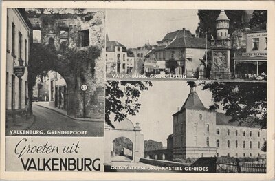 VALKENBURG - Meerluik Groeten uit Valkenburg