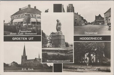 HOOGERHEIDE - Meerluik Groeten uit Hoogerheide