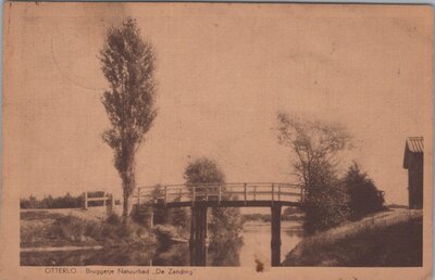 OTTERLO - Bruggetje Natuurbad De Zanding