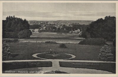 GROESBEEK - Panorama vanaf Hotel de Wolfsberg