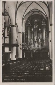 ELBURG - Interieur N.H. Kerk