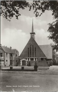 WEZEP - Geref. Kerk vrijgem. met Pastorie