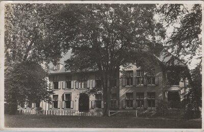 ALMEN - Sanatorium P. W. Janssen-Ziekenhuis. Voorgevel Hoofdgebouw