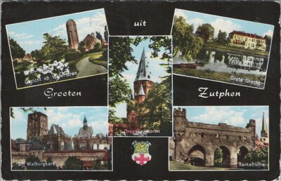 ZUTPHEN - Meerluik Groeten uit Zutphen