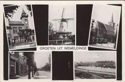 WEMELDINGE - Meerluik Groeten uit Wemeldinge