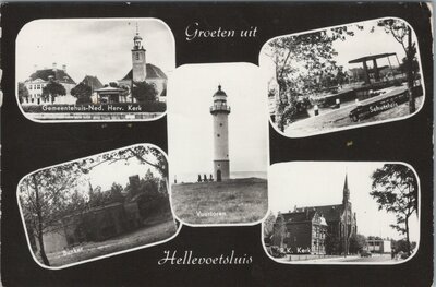 HELLEVOETSLUIS - Meerluik Groeten uit Hellevoetsluis