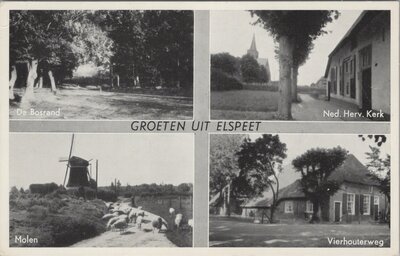 ELSPEET - Meerluik Groeten uit Elspeet