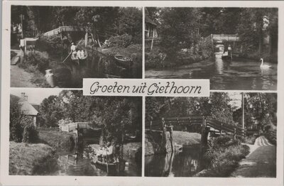 GIETHOORN - Meerluik Groeten uit Giethoorn