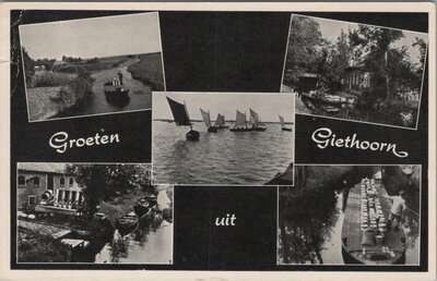 GIETHOORN - Meerluik Groeten uit Giethoorn