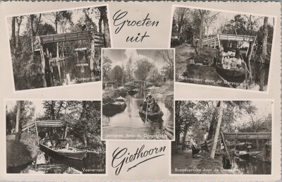 GIETHOORN - Meerluik Groeten uit Giethoorn