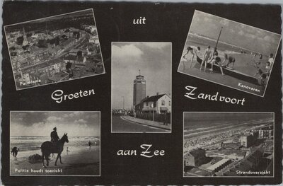 ZANDVOORT - Meerluik Groeten uit Zandvoort aan Zee