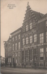 ZUTPHEN - Oude gevel Markt