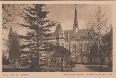 UBBERGEN - Pensionnat, Vue génèrale. Pensionnat Francais