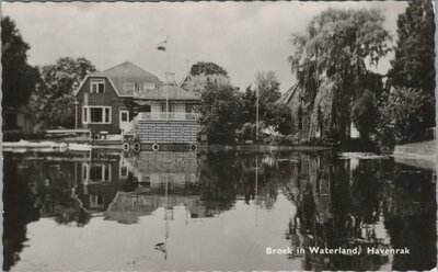 BROEK IN WATERLAND - Havenrak