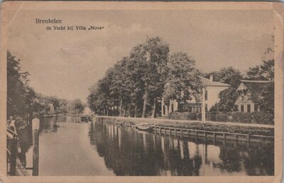 BREUKELEN - de Vecht bij Villa Nova