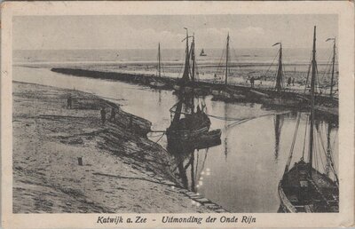 KATWIJK A. ZEE - Uitmonding der Onde Rijn