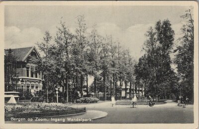 BERGEN OP ZOOM - Ingang Wandelpark