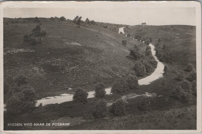 RHEDEN - Weg naar de Posbank