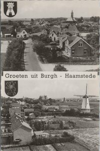 BURGH - HAAMSTEDE - Meerluik Groeten uit Burgh - Haamstede