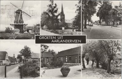 AARLANDERVEEN - Meerluik Groeten uit Aarlanderveen