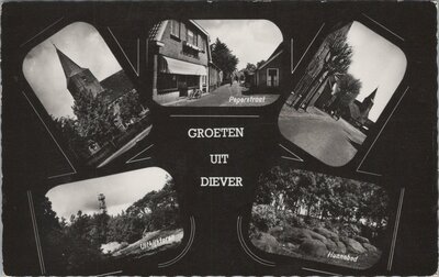 DIEVER - Meerluik Groeten uit Diever