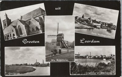 LEERDAM - Meerluik Groeten uit Leerdam