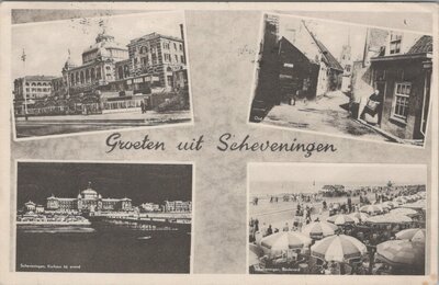 SCHEVENINGEN - Meerluik Groeten uit Scheveningen