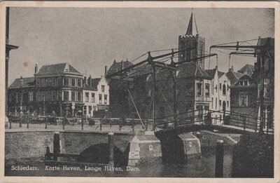 SCHIEDAM - Korte Haven, Dam