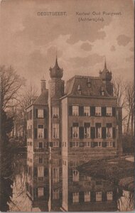 OEGSTGEEST - Kasteel Oud Poelgeest (Achterzijde)