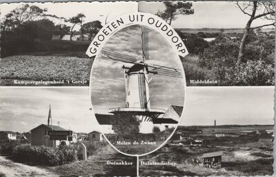 OUDDORP - Meerluik Groeten uit Ouddorp