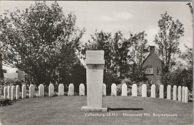 VALKENBURG (Z. H.) - Monument Mil. Begraafplaats
