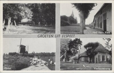 ELSPEET - Meerluik Groeten uit Elspeet