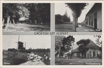 ELSPEET - Meerluik Groeten uit Elspeet