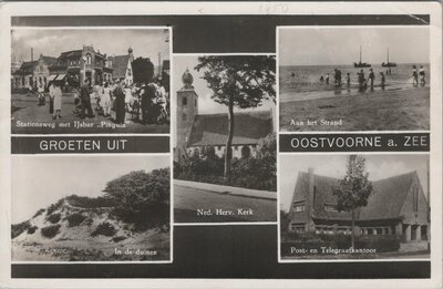 OOSTVOORNE A. ZEE - Meerluik Groeten uit Oostvoorne a. Zee