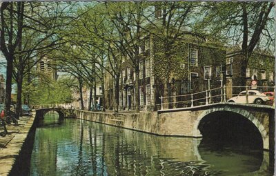 DELFT - Oude-Delft met Meisjeshuis