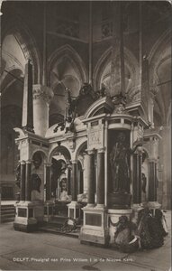 DELFT - Praalgraf van Prins Willem I in de Nieuwe Kerk