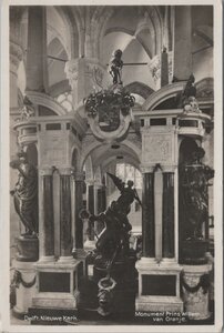 DELFT - Nieuwe Kerk. Monument Prins Willem van Oranje