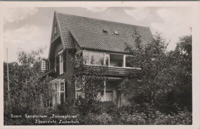 SOEST - Sanatorium Zonnegloren Zijaanzicht Zusterhuis
