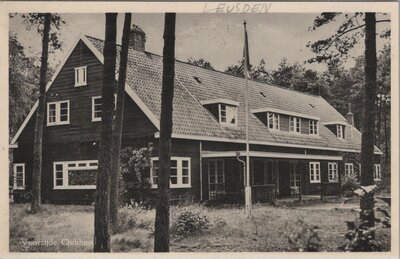 LEUSDEN - Clubhuis Ingeborg. Voorzijde Clubhuis