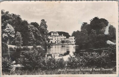 BAARN - Achterzijde Koninklijk Paleis Soestdijk